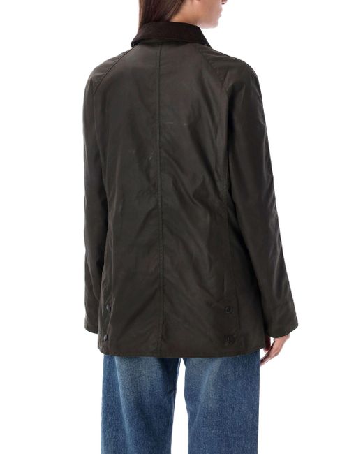 Barbour Black Beadnell Wax Jacket