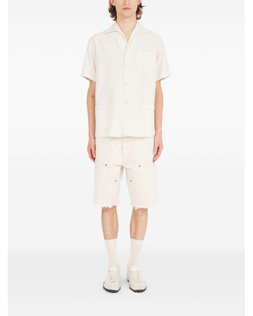 Camisa de mezcla de algodón de Maison Margiela de hombre de color White