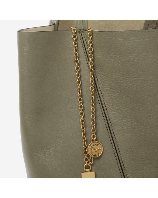 Chloé Green Spin Tote Bag
