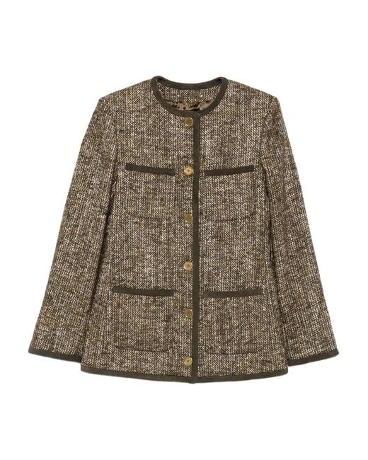 Golden Goose Deluxe Brand Green Journey W's Long Boxy Jacket