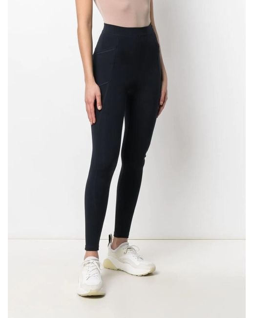 Stella McCartney Legging Met Logoprint in het Blue