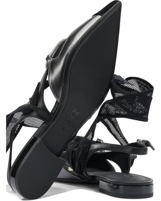 Pinko Black Ballerinas