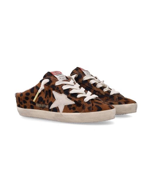 Golden Goose Deluxe Brand Brown Chic Leather Sneakers For Fw26