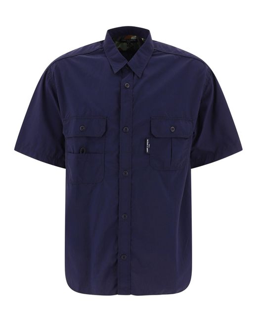 Comme des Garçons Cargo Style Shirt in het Blue voor heren