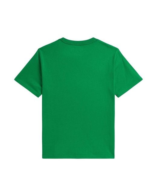 Polo Ralph Lauren Green T-Shirt With Logo