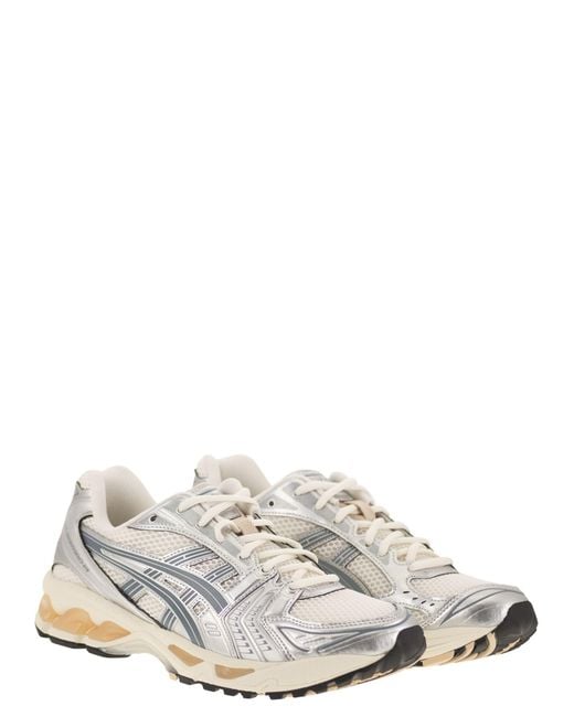 Asics White Gel Kayano 14 Sneakers for men