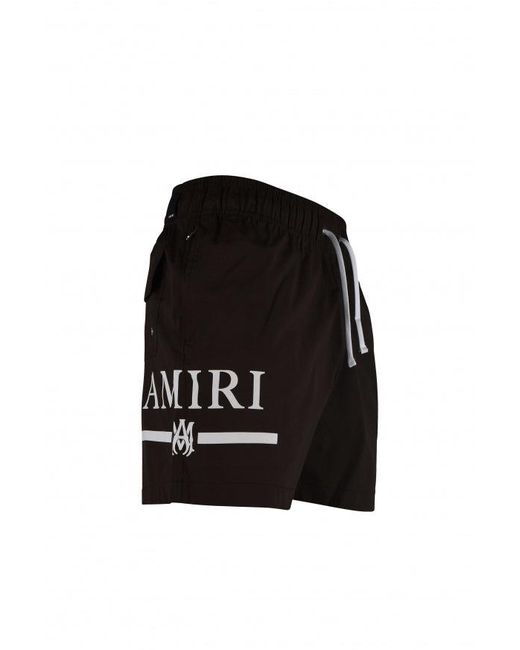 Amiri Black Swim Shorts for men