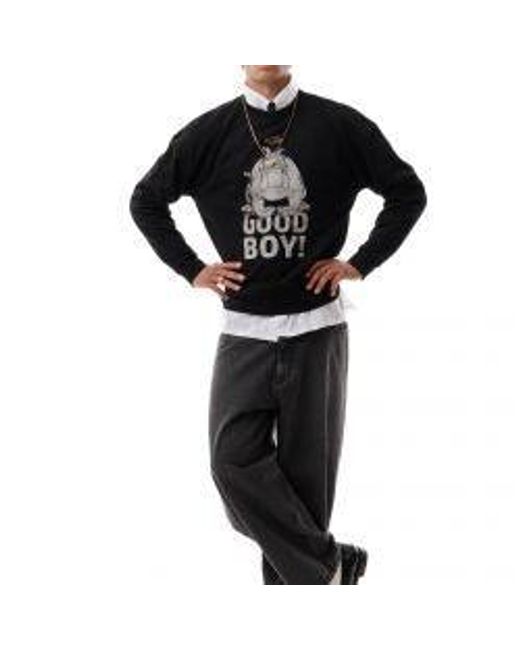 LC23 Black Good Boy Sweatshirt for men