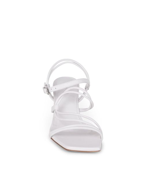 Vic Matié White Vic Matiè Sandals Made Of Leather