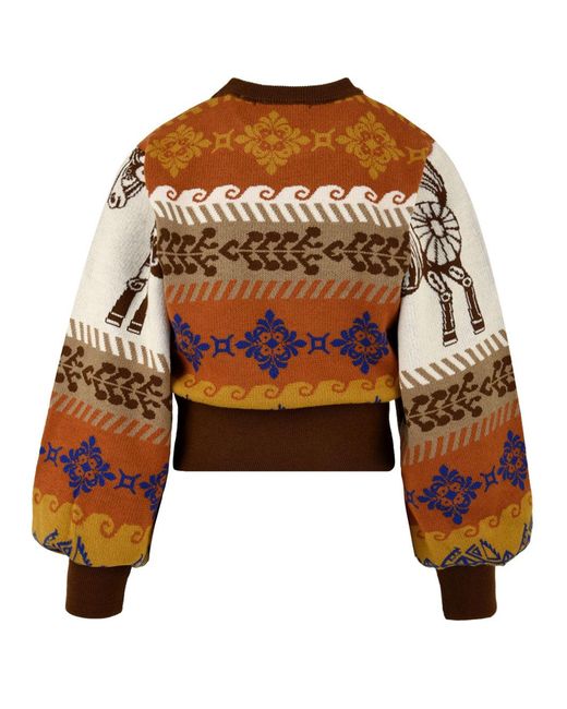 Pulls multipliés Akep en coloris Brown