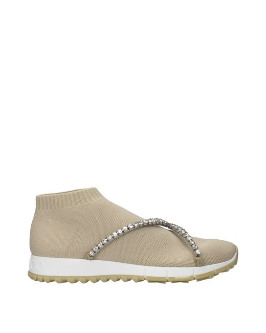 Jimmy Choo Natural Slip On Torri Fabric/Sand
