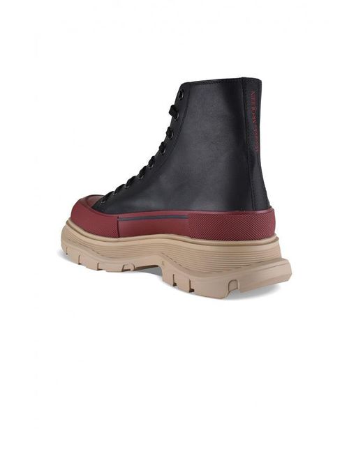 McQueen Black Sneakers Tread Slick for men