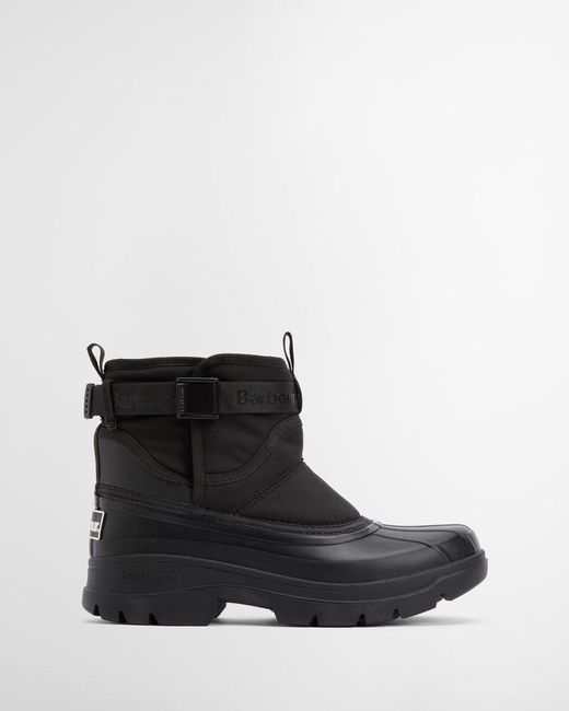 Barbour Black Braybourn Duck Boot Welly