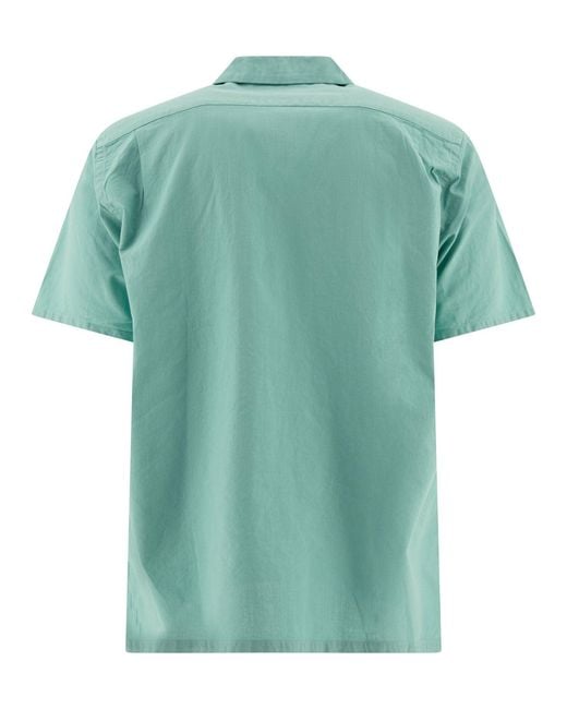 Beams Plus Green Shirt With Pockets Shirts for men