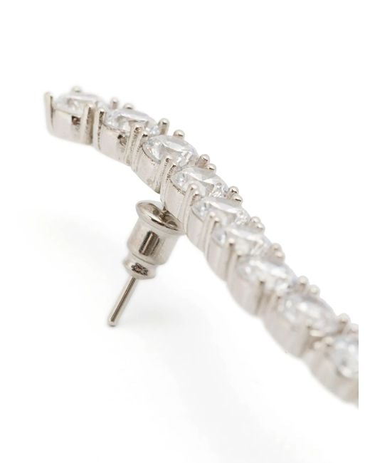 Panconesi White Constellation Cuff Earrings