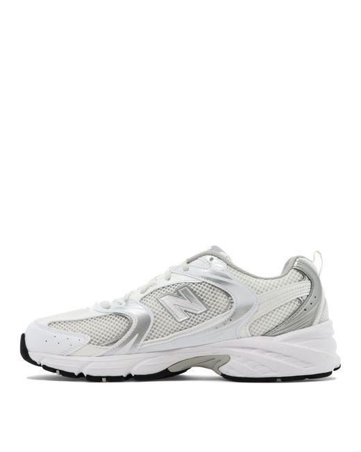 New Balance White "530" Sneakers for men