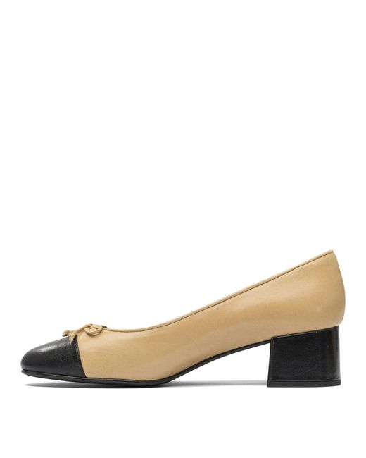 Tory Burch Natural Hohe Schuhe
