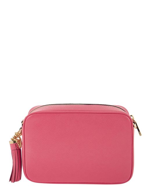 MICHAEL Michael Kors Pink Ginny - Leather Crossbody Bag