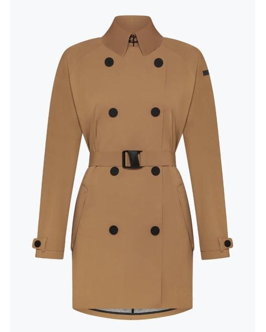 Montecristo Trench Jkt Rrd de color Natural