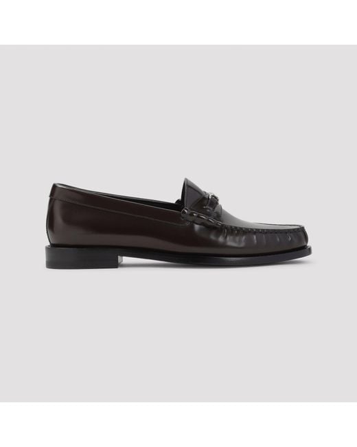 Céline Black Triomphe 15 Loafer