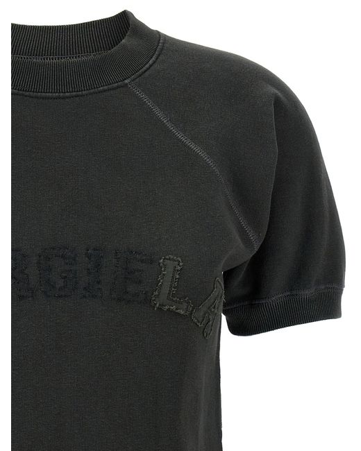 Maison Margiela Black Décortiqué Logo Sweatshirt