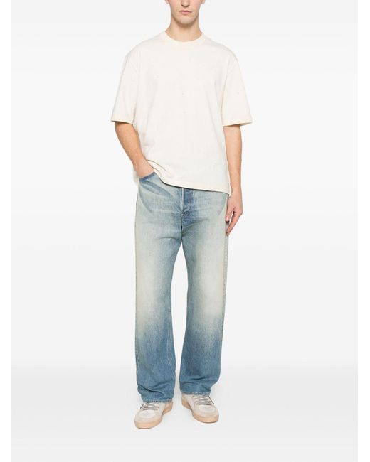 Golden Goose Deluxe Brand White Cotton T-Shirt