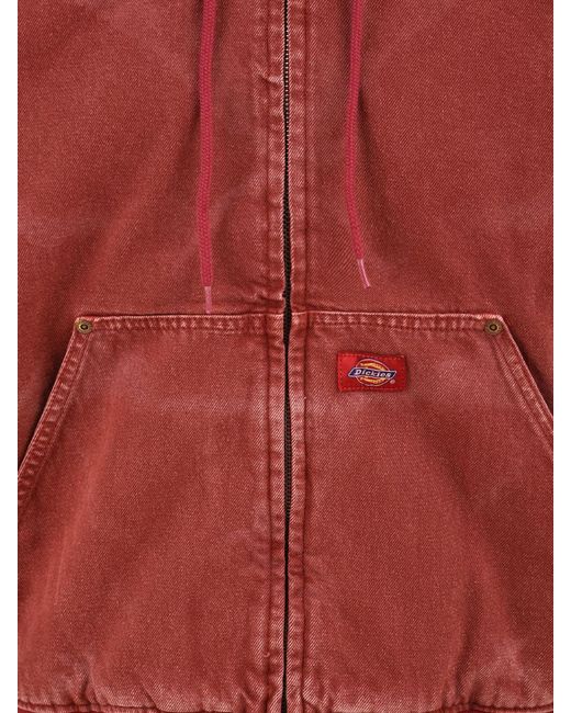 Abrigos Marrón Dickies de color Red