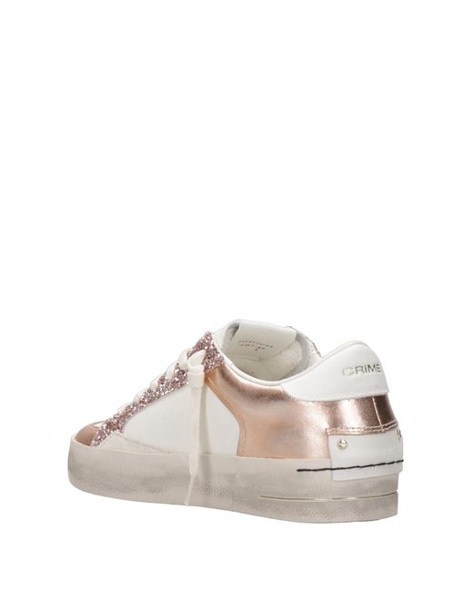 Crime London White Sneakers