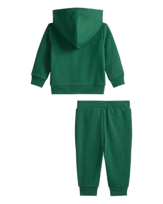 Polo Ralph Lauren Green Pants Set With Sweatshirt