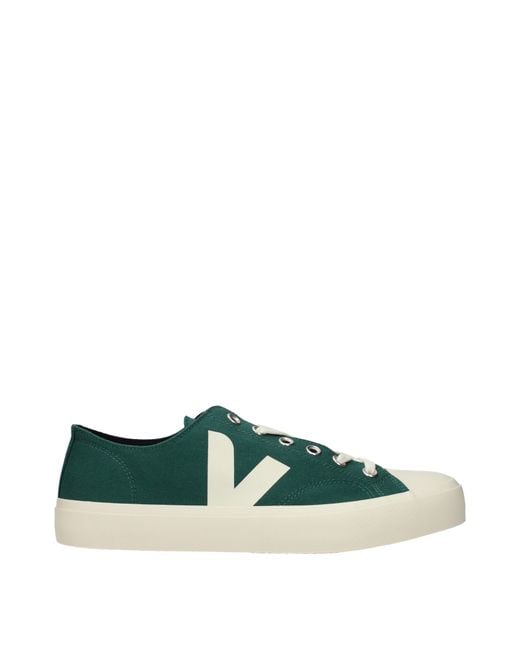 Veja Green Nova Canvas Sneakers for men