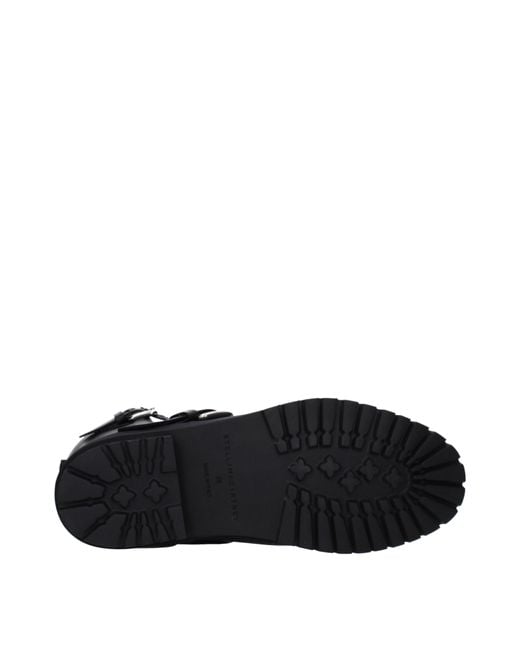 Stella McCartney Black Stivaletti Trace Donna Eco Pelle Nero