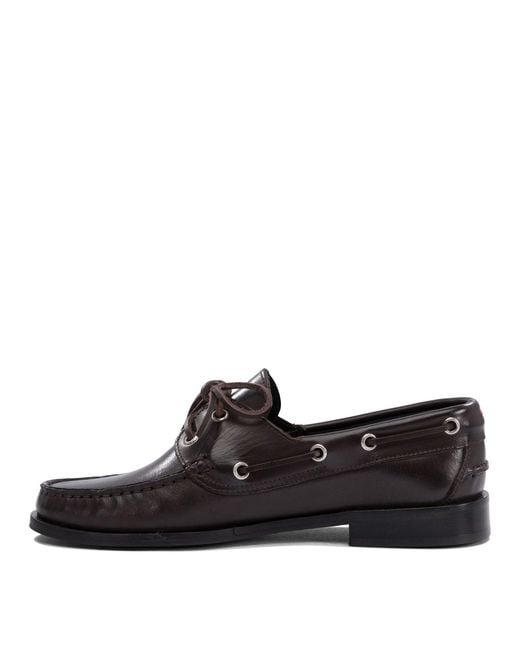 Aeyde Black "Harris" Loafers