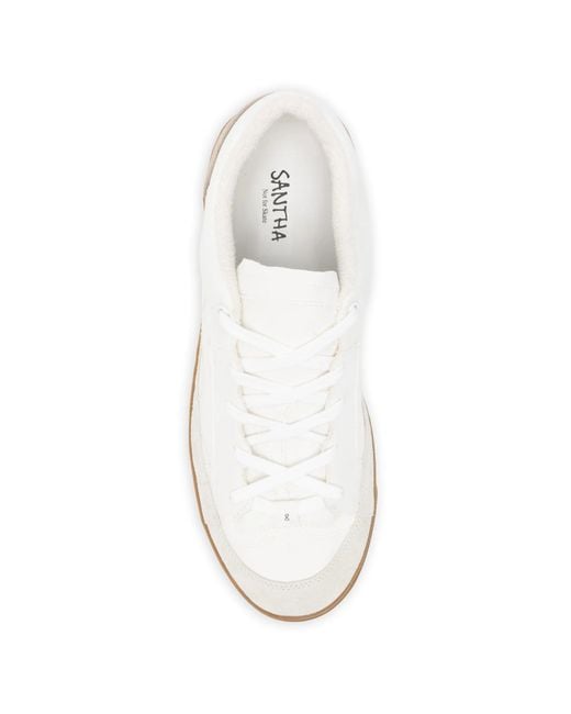 Santha White Love Cut Nylon
