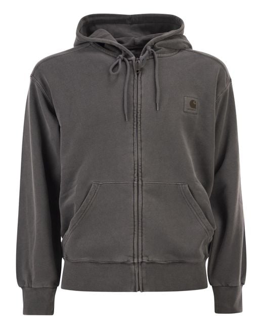 Carhartt Gray Nelson Hooded Sweatshirt