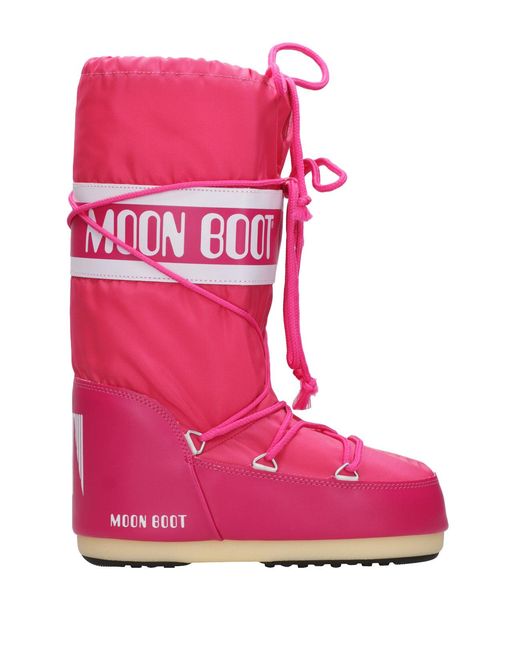 Moon Boot Boots in het Pink