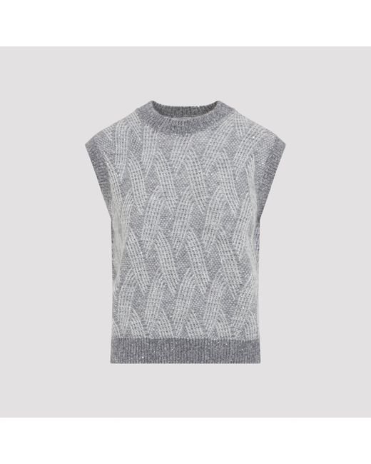 Chaleco Peserico de color Gray