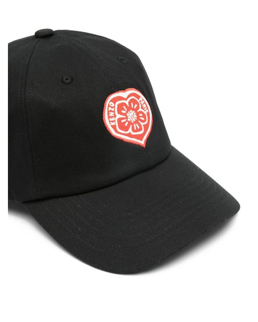 KENZO Black Casquette for men