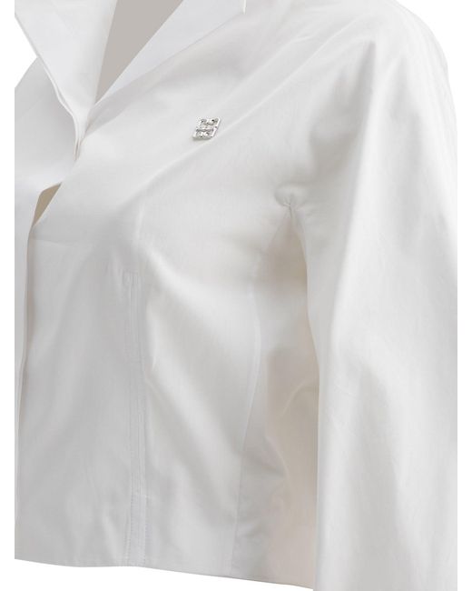 Givenchy White 'Puff' Shirt