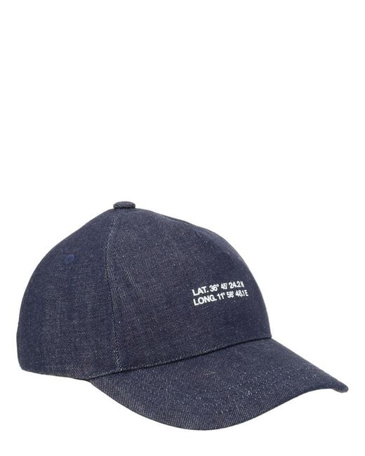 A.P.C. Blue Logo Baseball Hat