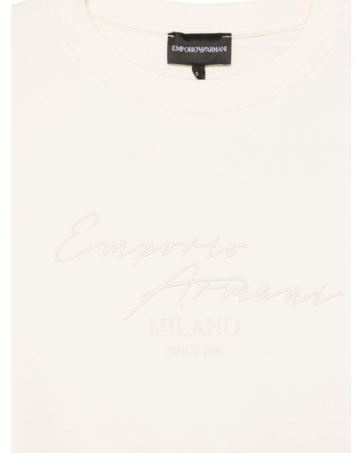 Emporio Armani White Sweaters