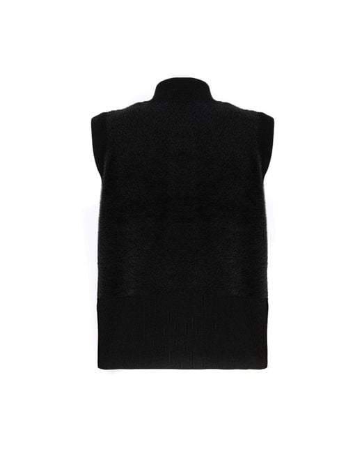 Blugirl Blumarine Black Wool-Blend Sweater