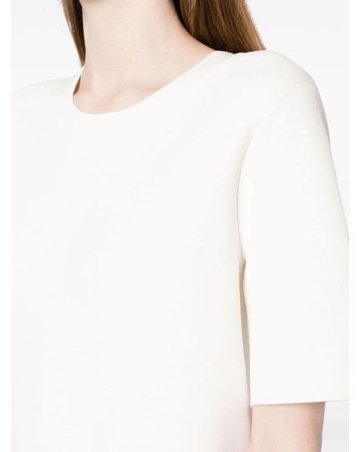 Theory White Os Cn Tshirt.Compact Clothing