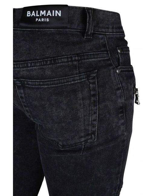 Balmain Blue Skinny Jean