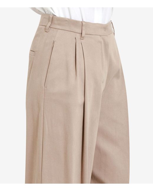 Pantalon Naturel Max Mara en coloris Natural