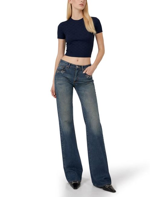 Gucci Blue Top