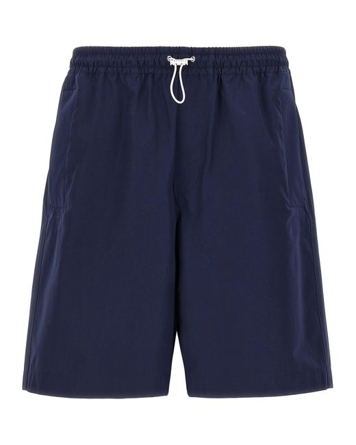 Bermudas de algodón Gucci de hombre de color Blue