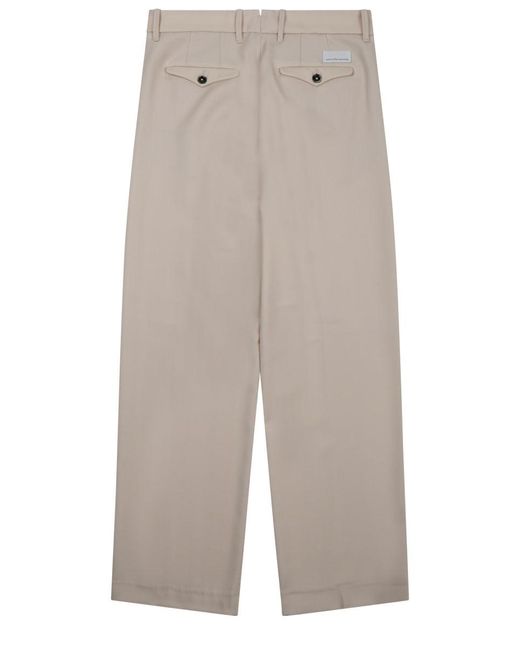 Nine:inthe:morning White Elegant Mini Trousers For
