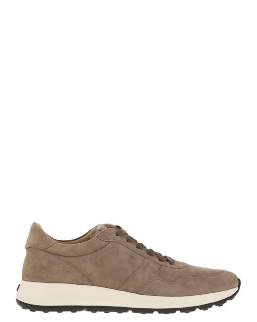 Tod's Brown Dot Suede Sneakers By Pashmy for men