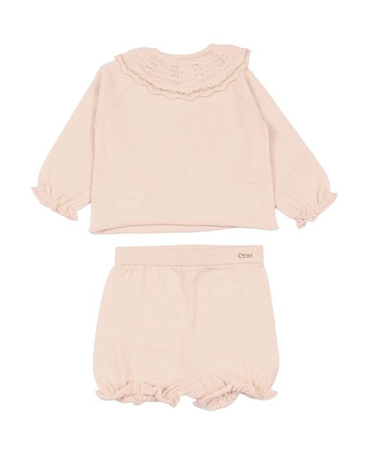 Chloé Natural Cardigan+Pantalone
