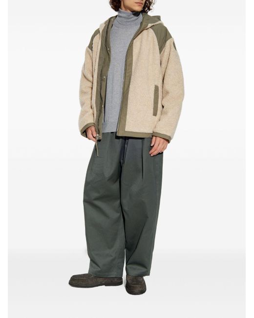 Canada Goose Wool Blend Omkeerbare Bomberjack in het Natural